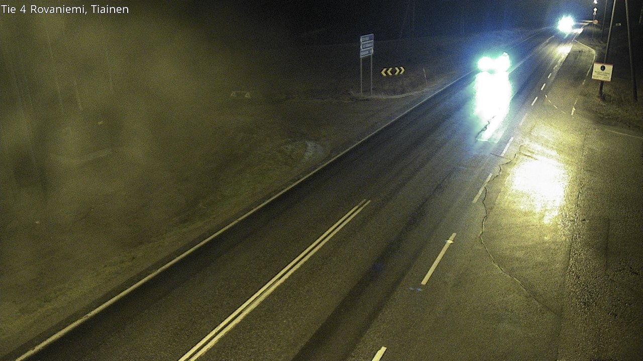Kelikamerat Kuva Tie 4 Rovaniemi, Tiainen, Rovaniemi, Lappi