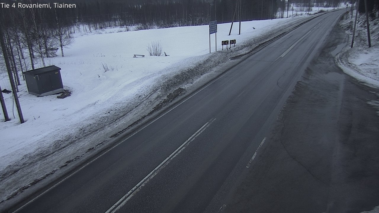Kelikamerat Kuva Tie 4 Rovaniemi, Tiainen, Rovaniemi, Lappi