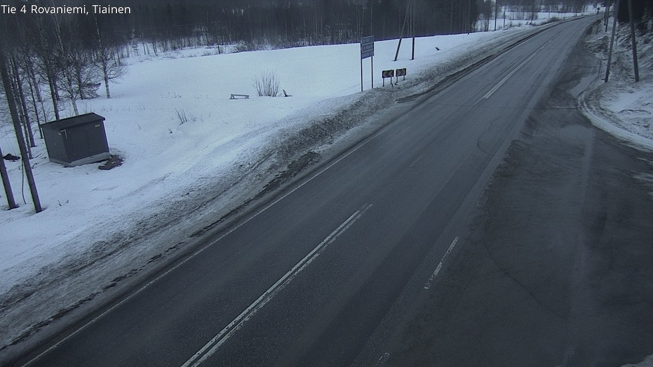 Kelikamerat Kuva Tie 4 Rovaniemi, Tiainen, Rovaniemi, Lappi