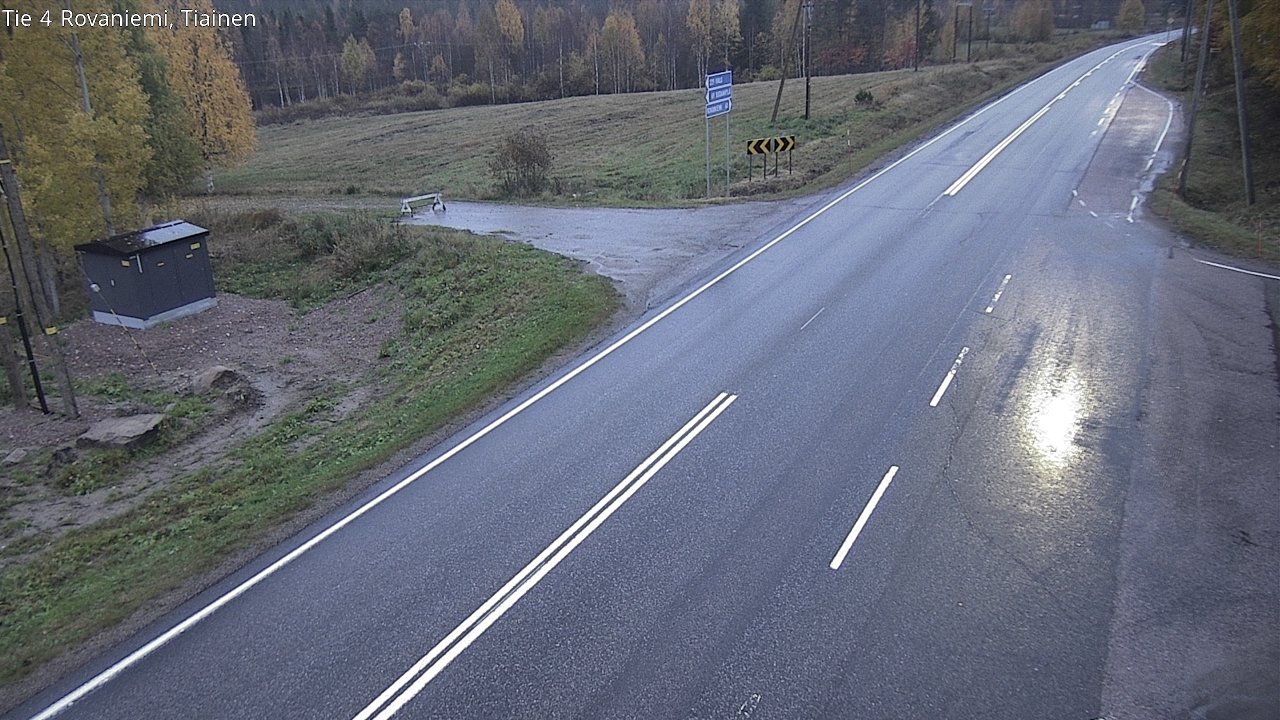 Kelikamerat Kuva Tie 4 Rovaniemi, Tiainen, Rovaniemi, Lappi