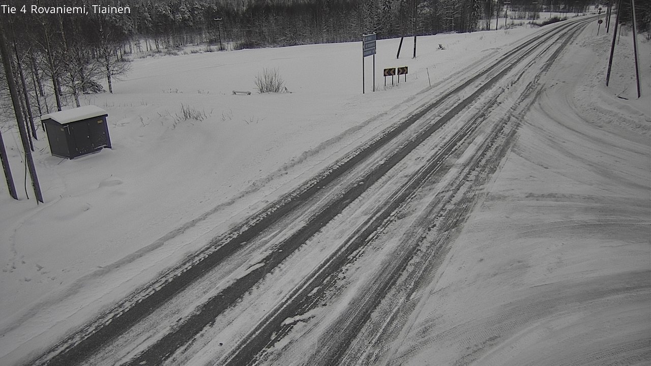 Kelikamerat Kuva Tie 4 Rovaniemi, Tiainen, Rovaniemi, Lappi