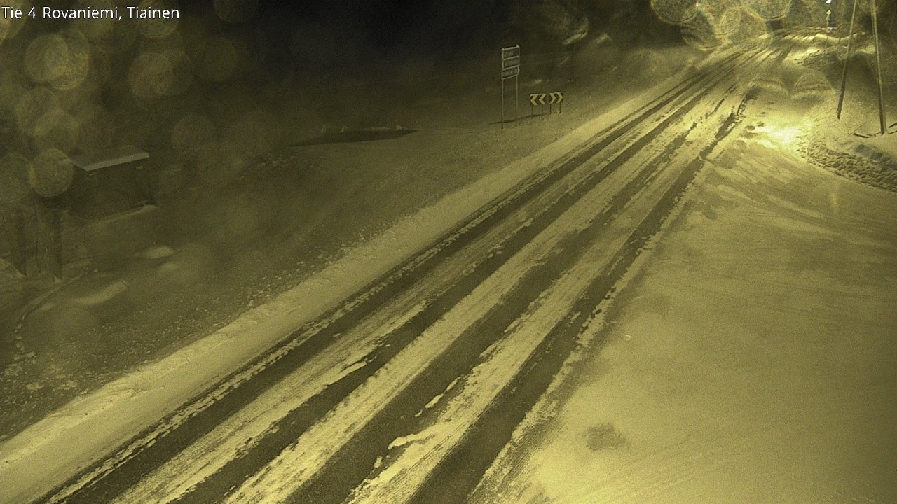 Kelikamerat Kuva Tie 4 Rovaniemi, Tiainen, Rovaniemi, Lappi