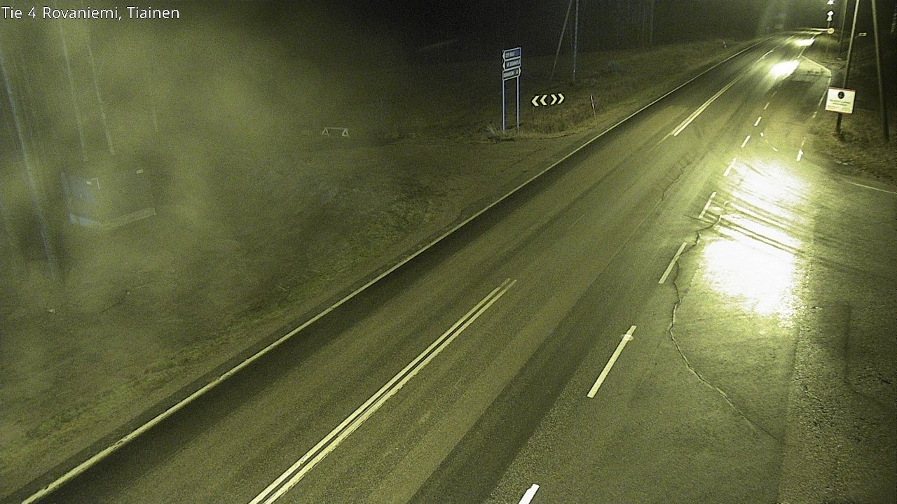 Kelikamerat Kuva Tie 4 Rovaniemi, Tiainen, Rovaniemi, Lappi