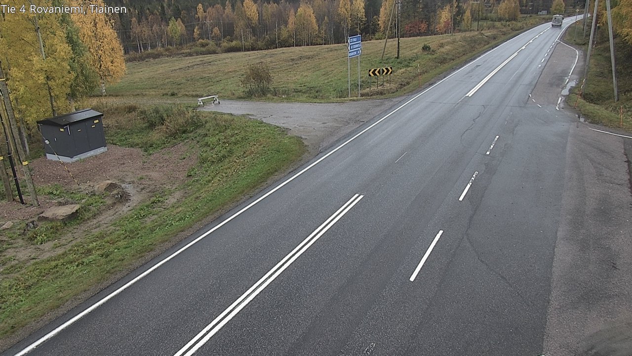 Kelikamerat Kuva Tie 4 Rovaniemi, Tiainen, Rovaniemi, Lappi