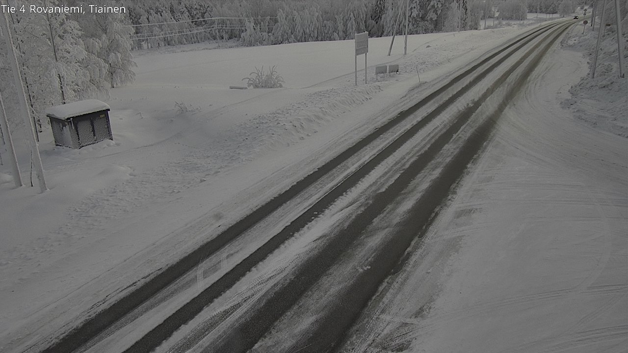 Kelikamerat Kuva Tie 4 Rovaniemi, Tiainen, Rovaniemi, Lappi