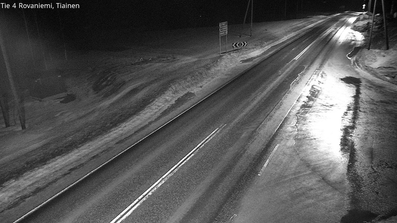 Kelikamerat Kuva Tie 4 Rovaniemi, Tiainen, Rovaniemi, Lappi