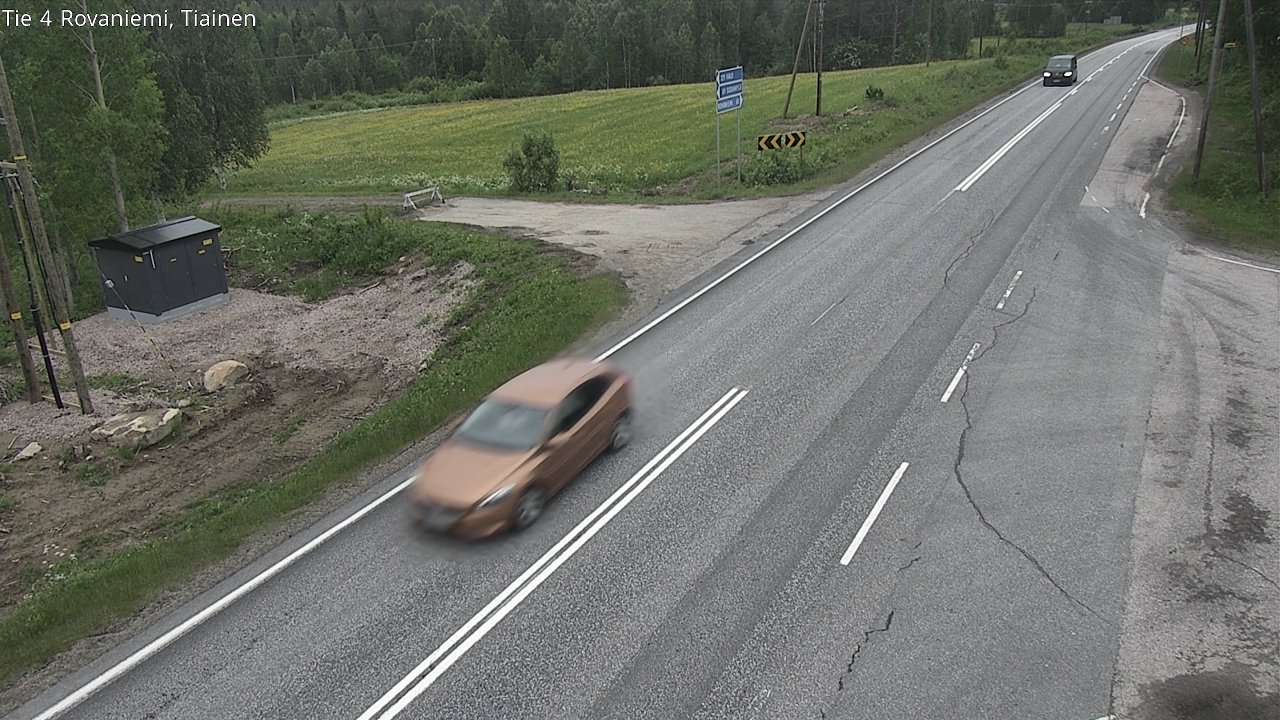 Kelikamerat Kuva Tie 4 Rovaniemi, Tiainen, Rovaniemi, Lappi