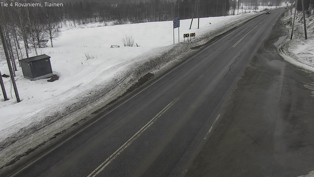 Kelikamerat Kuva Tie 4 Rovaniemi, Tiainen, Rovaniemi, Lappi
