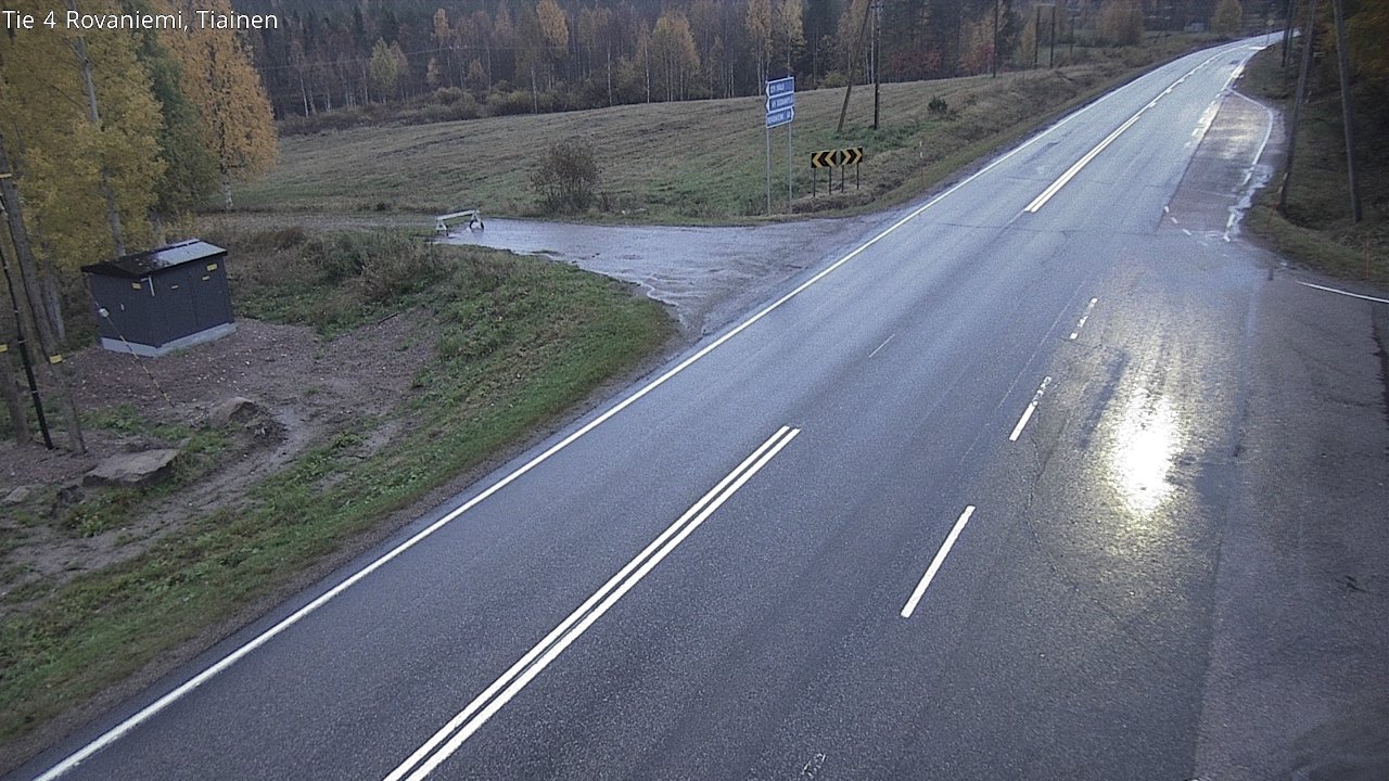 Kelikamerat Kuva Tie 4 Rovaniemi, Tiainen, Rovaniemi, Lappi