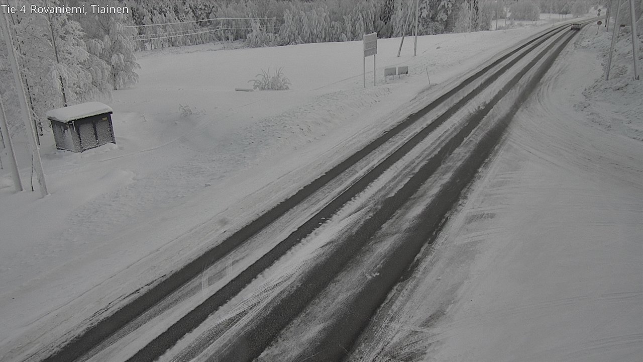 Kelikamerat Kuva Tie 4 Rovaniemi, Tiainen, Rovaniemi, Lappi