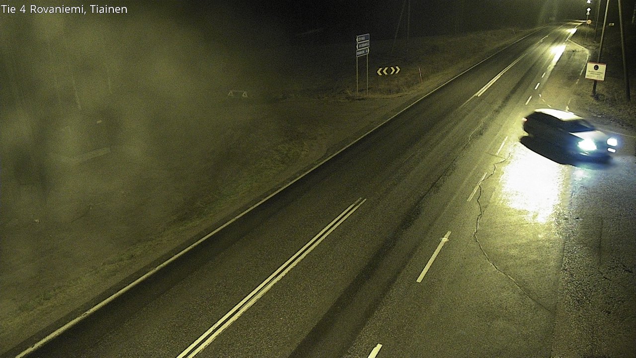 Kelikamerat Kuva Tie 4 Rovaniemi, Tiainen, Rovaniemi, Lappi