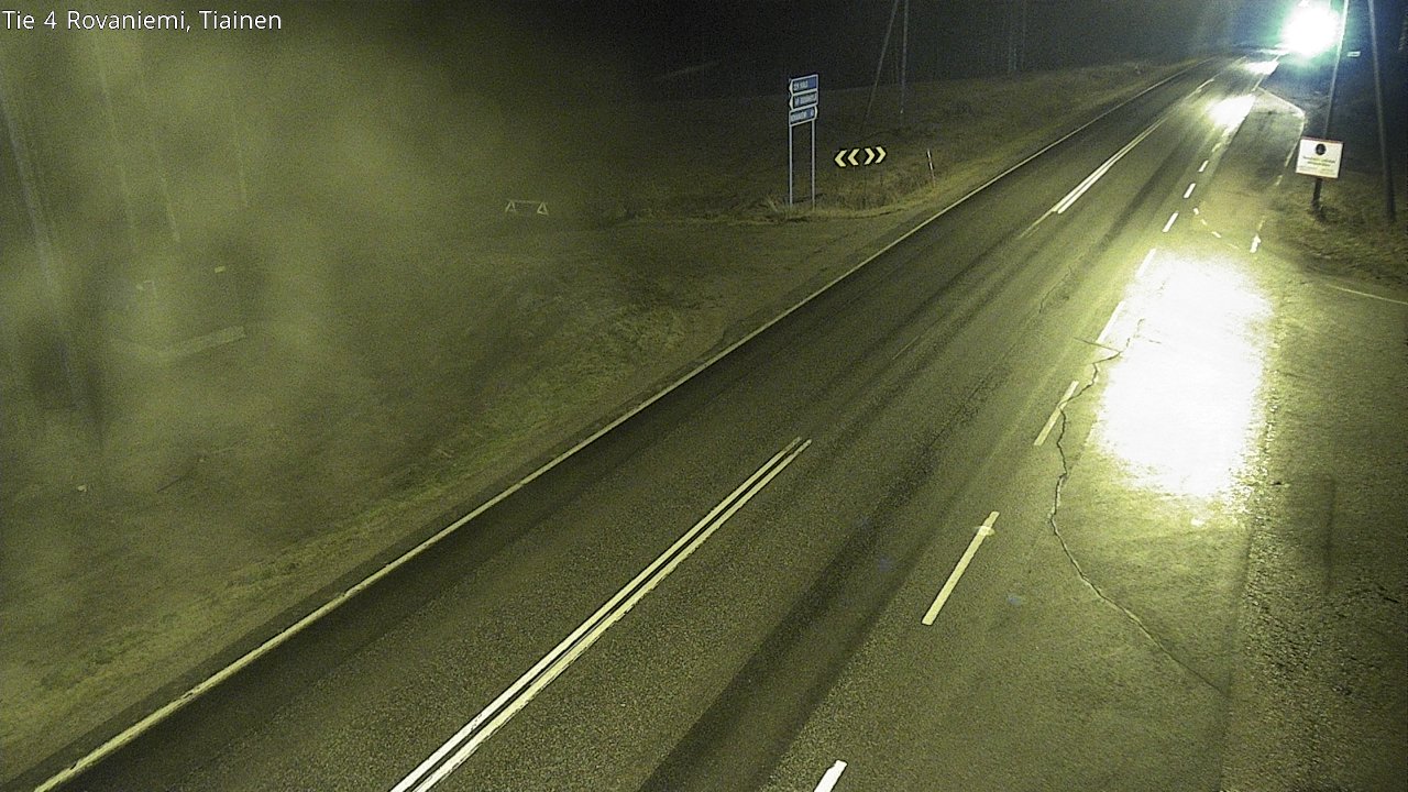 Kelikamerat Kuva Tie 4 Rovaniemi, Tiainen, Rovaniemi, Lappi