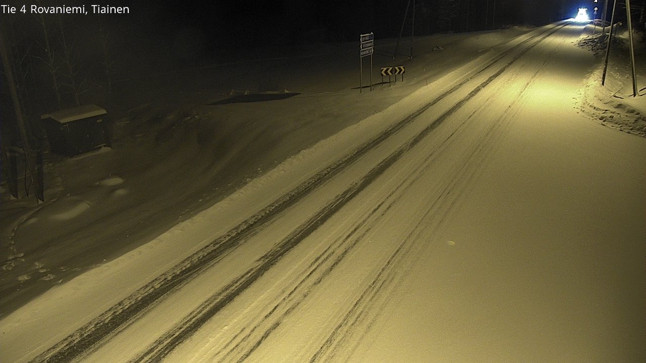 Kelikamerat Kuva Tie 4 Rovaniemi, Tiainen, Rovaniemi, Lappi