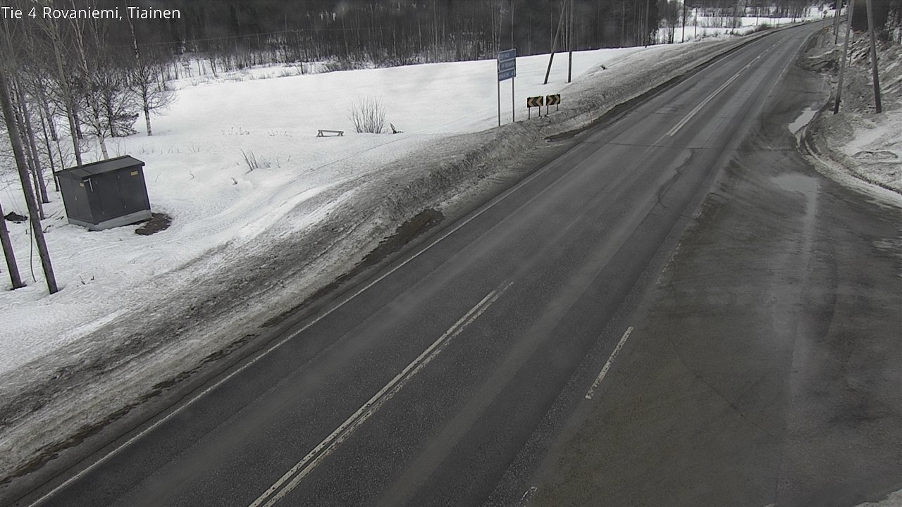 Kelikamerat Kuva Tie 4 Rovaniemi, Tiainen, Rovaniemi, Lappi