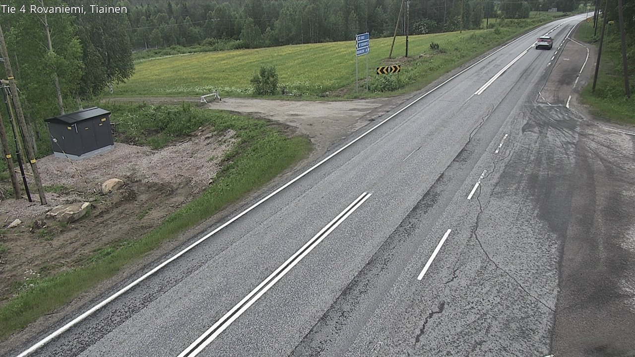 Kelikamerat Kuva Tie 4 Rovaniemi, Tiainen, Rovaniemi, Lappi