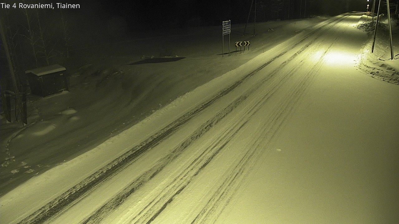 Kelikamerat Kuva Tie 4 Rovaniemi, Tiainen, Rovaniemi, Lappi