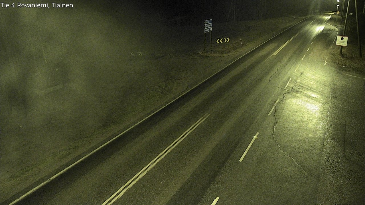 Kelikamerat Kuva Tie 4 Rovaniemi, Tiainen, Rovaniemi, Lappi