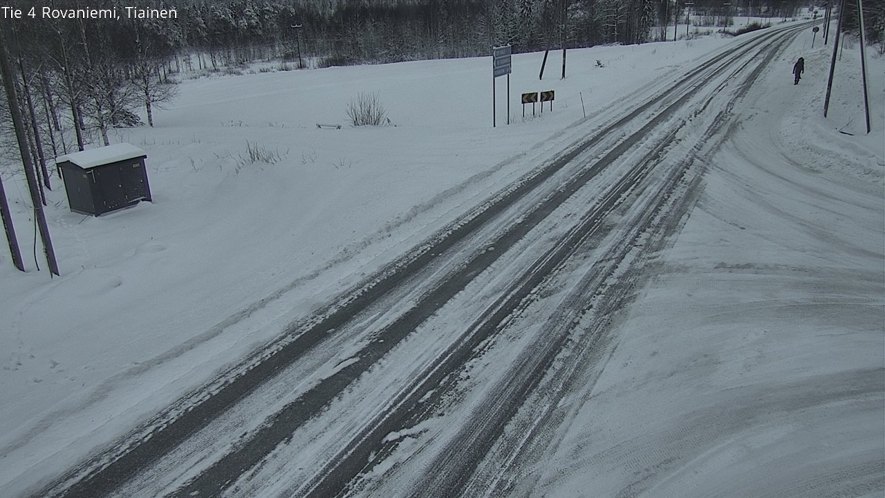 Kelikamerat Kuva Tie 4 Rovaniemi, Tiainen, Rovaniemi, Lappi