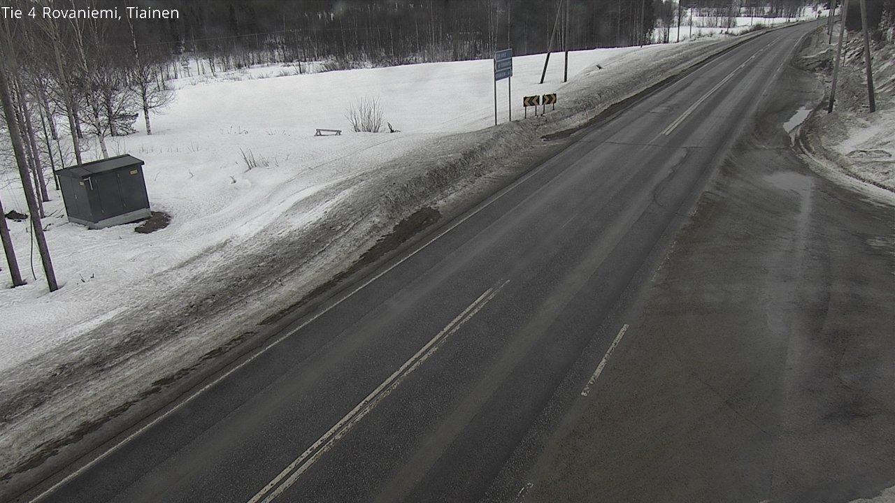 Kelikamerat Kuva Tie 4 Rovaniemi, Tiainen, Rovaniemi, Lappi