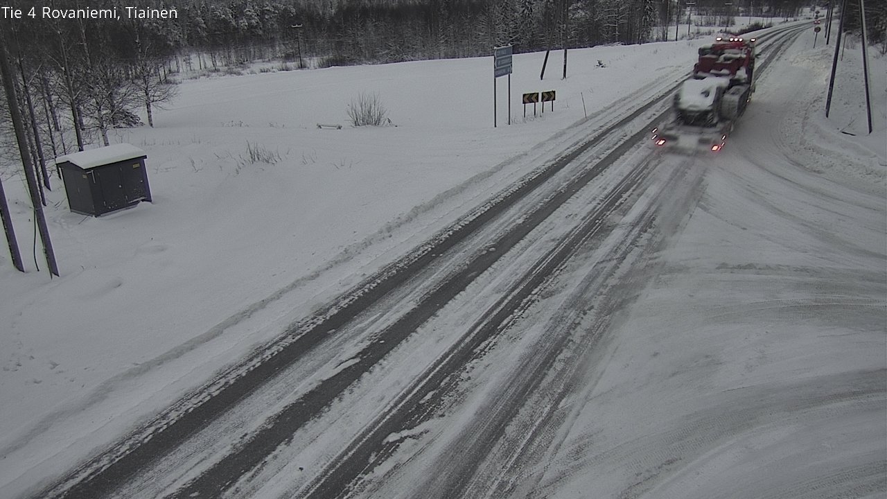 Kelikamerat Kuva Tie 4 Rovaniemi, Tiainen, Rovaniemi, Lappi