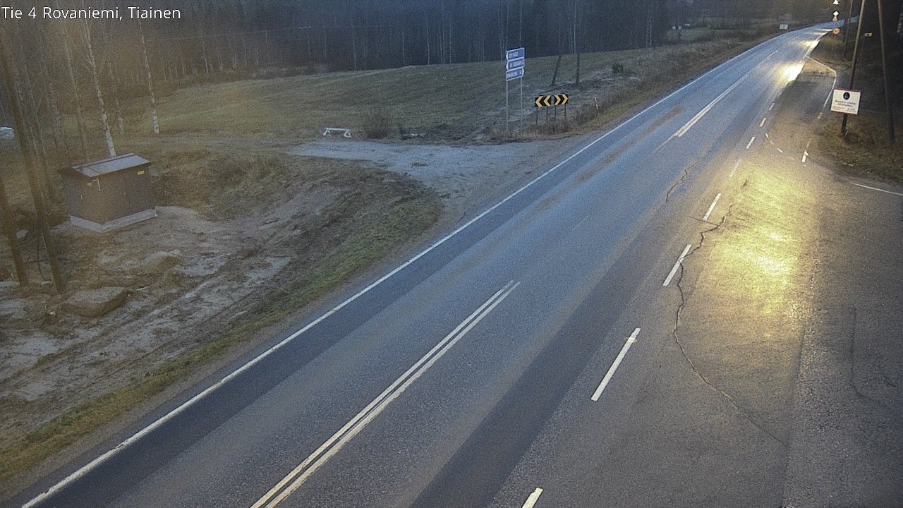 Kelikamerat Kuva Tie 4 Rovaniemi, Tiainen, Rovaniemi, Lappi