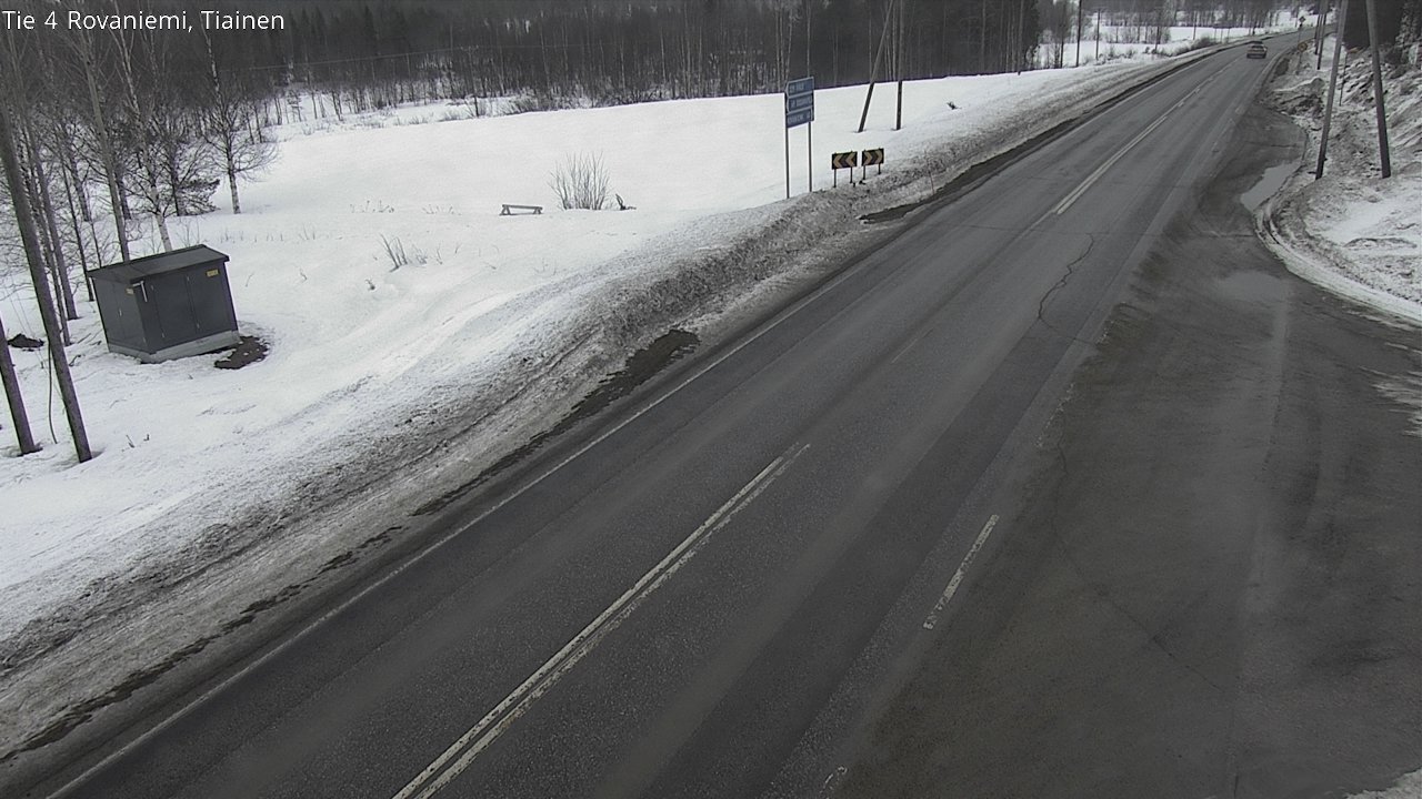 Kelikamerat Kuva Tie 4 Rovaniemi, Tiainen, Rovaniemi, Lappi