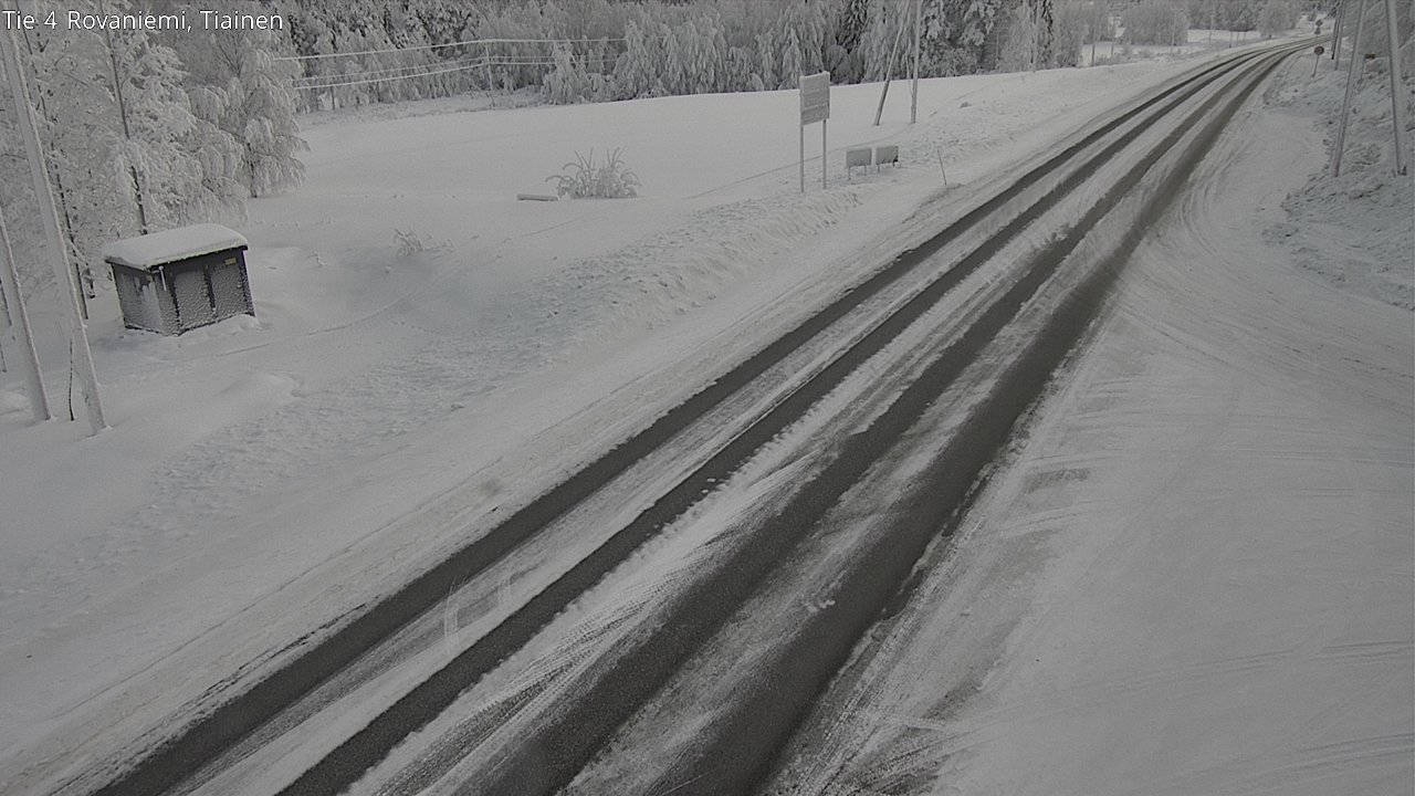 Kelikamerat Kuva Tie 4 Rovaniemi, Tiainen, Rovaniemi, Lappi