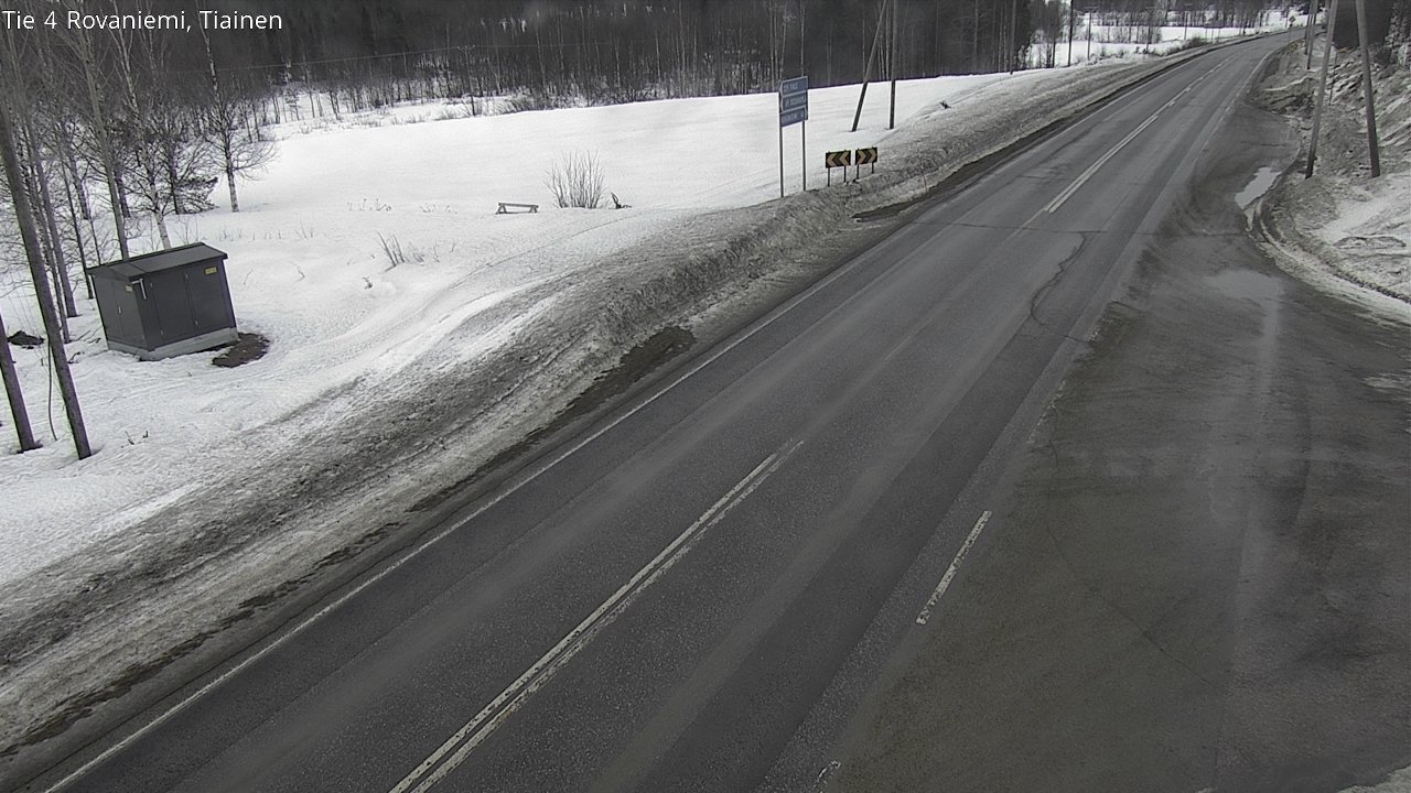 Kelikamerat Kuva Tie 4 Rovaniemi, Tiainen, Rovaniemi, Lappi