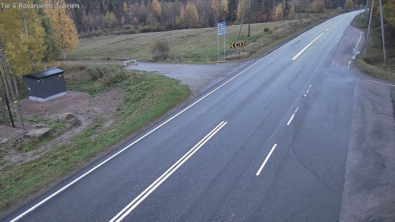 Kelikamerat Kuva Tie 4 Rovaniemi, Tiainen, Rovaniemi, Lappi