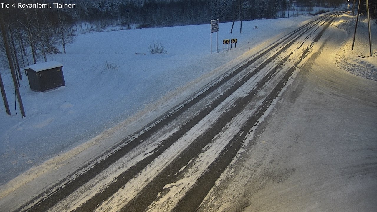 Kelikamerat Kuva Tie 4 Rovaniemi, Tiainen, Rovaniemi, Lappi