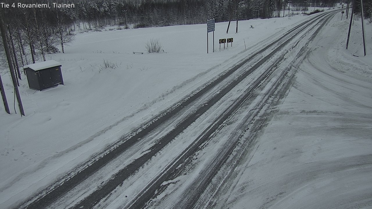 Kelikamerat Kuva Tie 4 Rovaniemi, Tiainen, Rovaniemi, Lappi