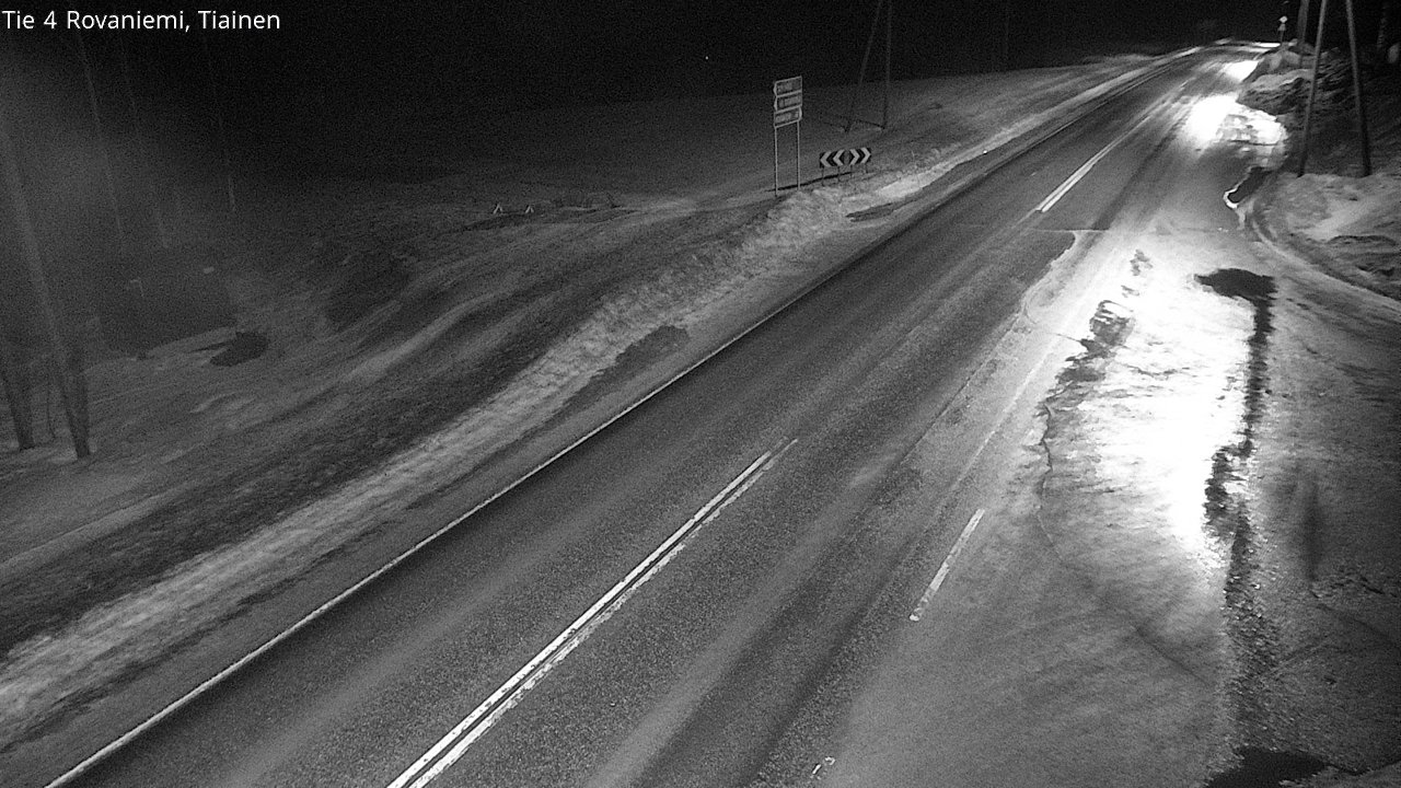 Kelikamerat Kuva Tie 4 Rovaniemi, Tiainen, Rovaniemi, Lappi