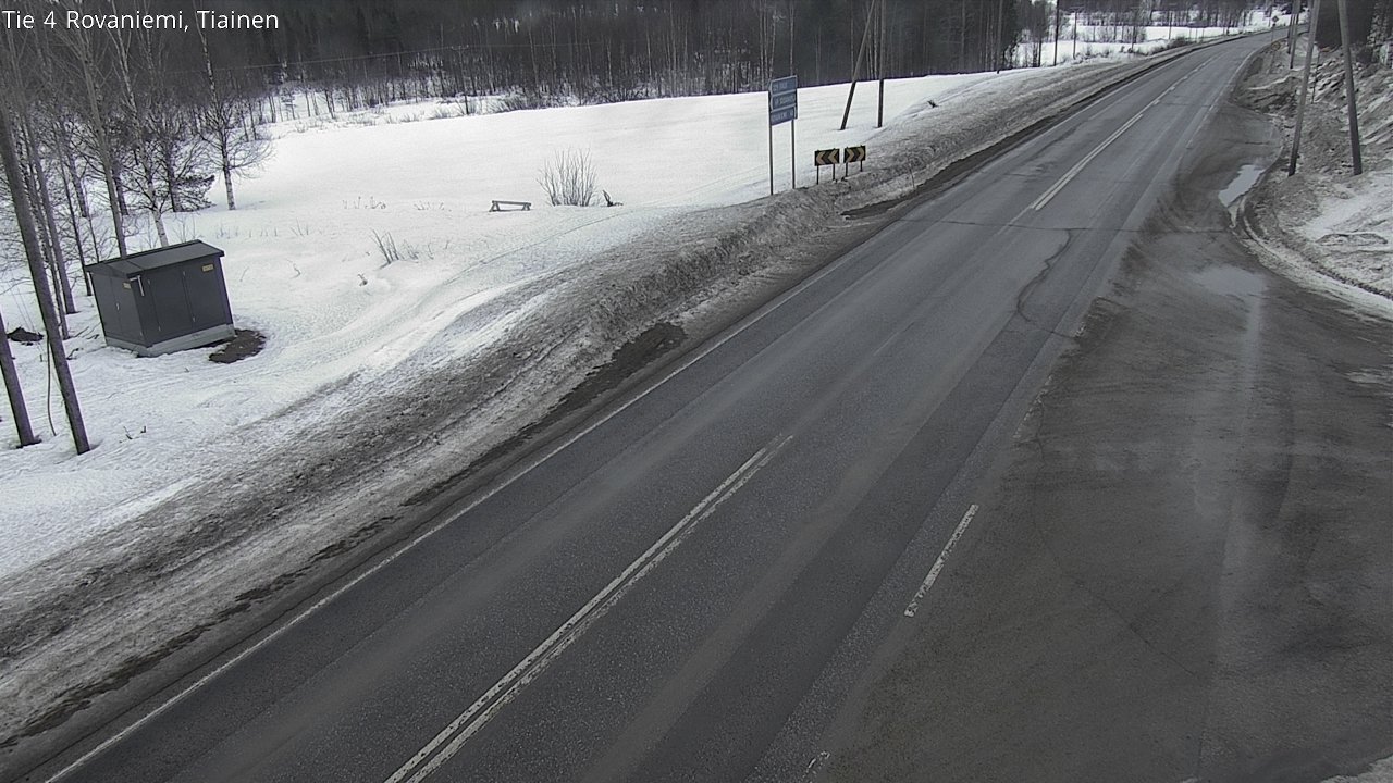 Kelikamerat Kuva Tie 4 Rovaniemi, Tiainen, Rovaniemi, Lappi