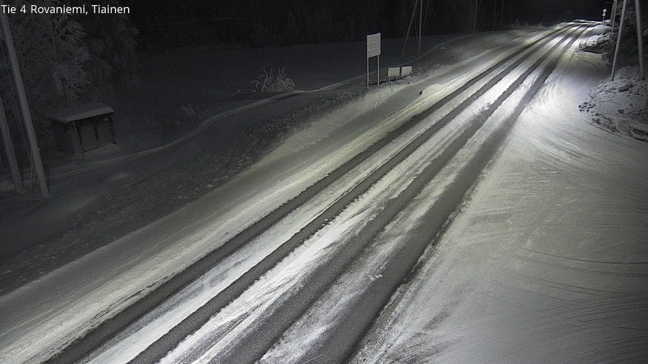 Kelikamerat Kuva Tie 4 Rovaniemi, Tiainen, Rovaniemi, Lappi