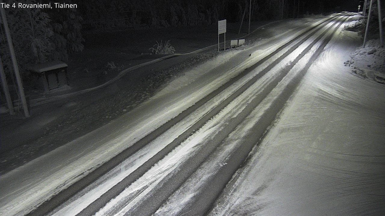 Kelikamerat Kuva Tie 4 Rovaniemi, Tiainen, Rovaniemi, Lappi