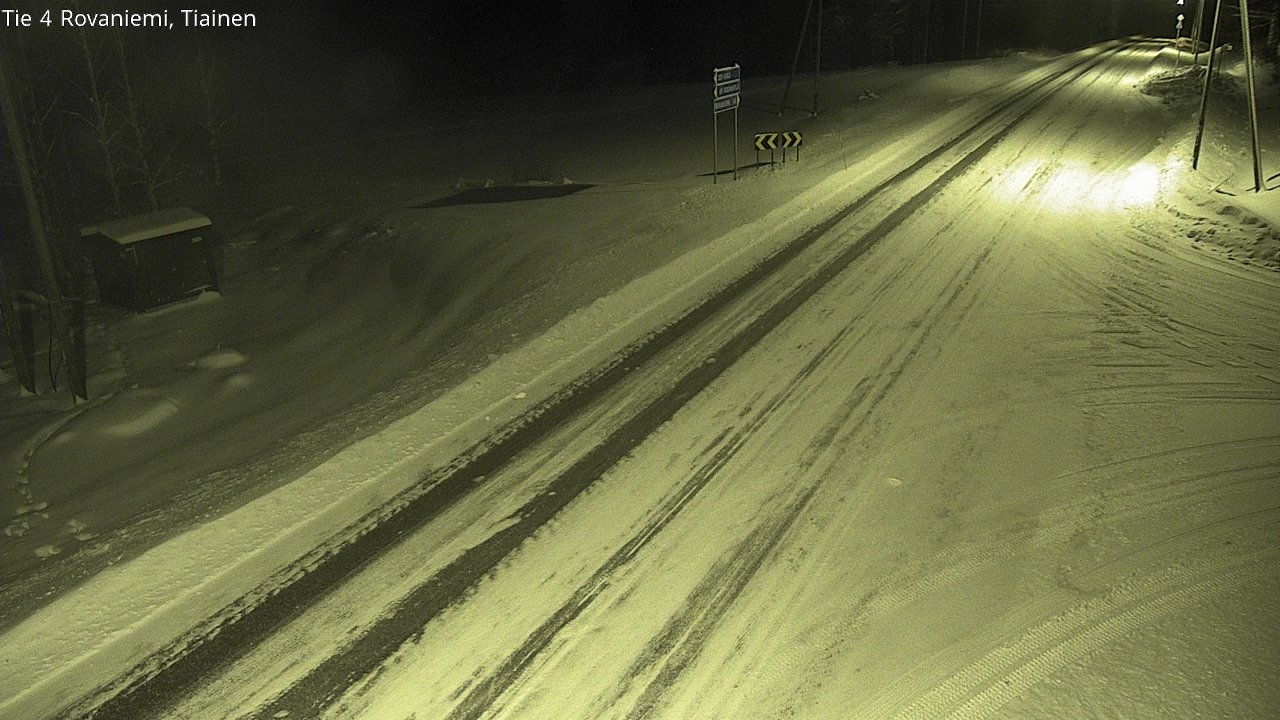 Kelikamerat Kuva Tie 4 Rovaniemi, Tiainen, Rovaniemi, Lappi