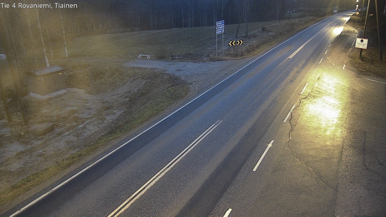 Kelikamerat Kuva Tie 4 Rovaniemi, Tiainen, Rovaniemi, Lappi