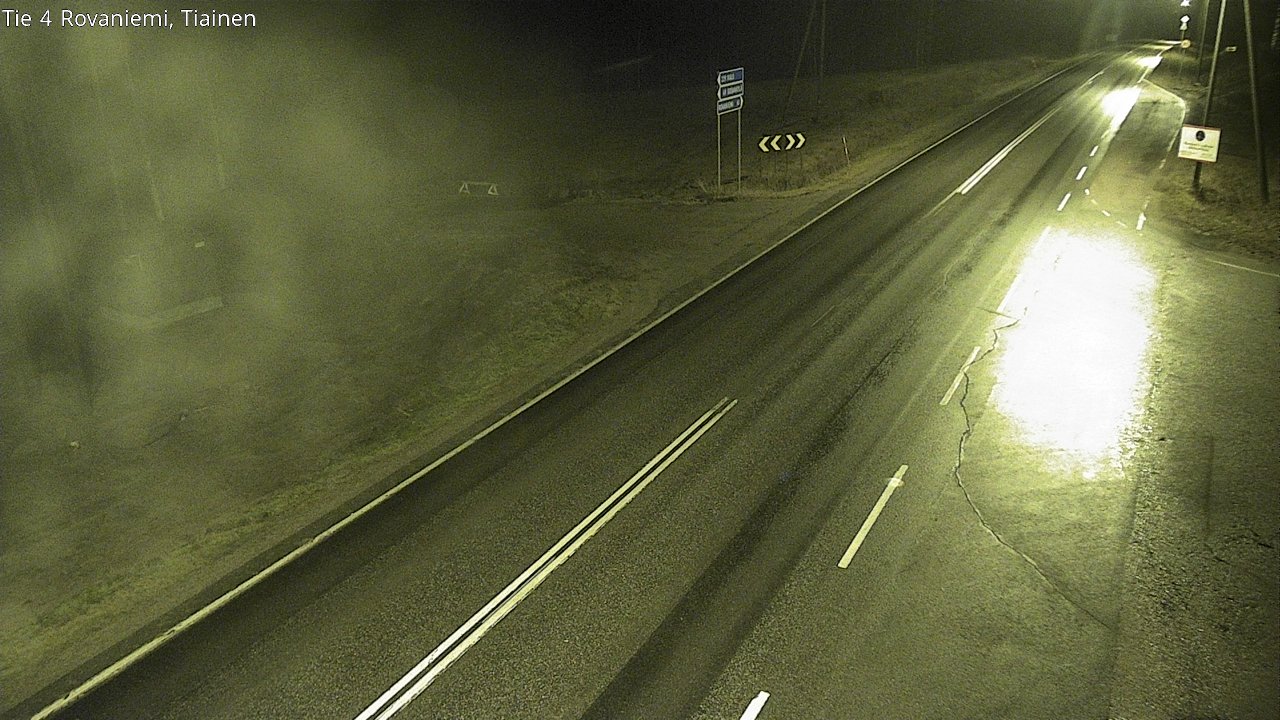 Kelikamerat Kuva Tie 4 Rovaniemi, Tiainen, Rovaniemi, Lappi