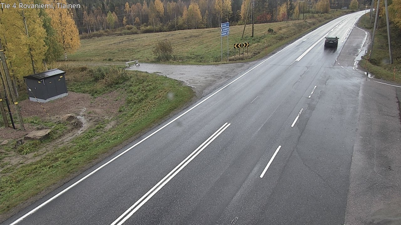 Kelikamerat Kuva Tie 4 Rovaniemi, Tiainen, Rovaniemi, Lappi