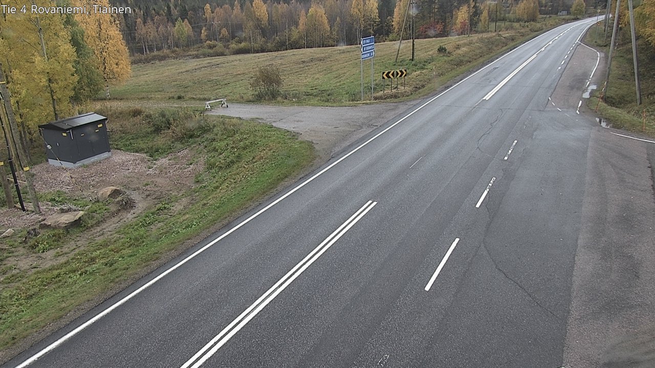 Kelikamerat Kuva Tie 4 Rovaniemi, Tiainen, Rovaniemi, Lappi