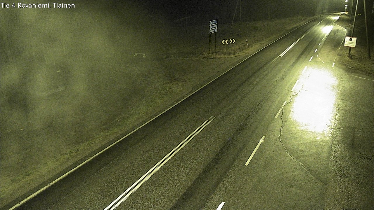 Kelikamerat Kuva Tie 4 Rovaniemi, Tiainen, Rovaniemi, Lappi