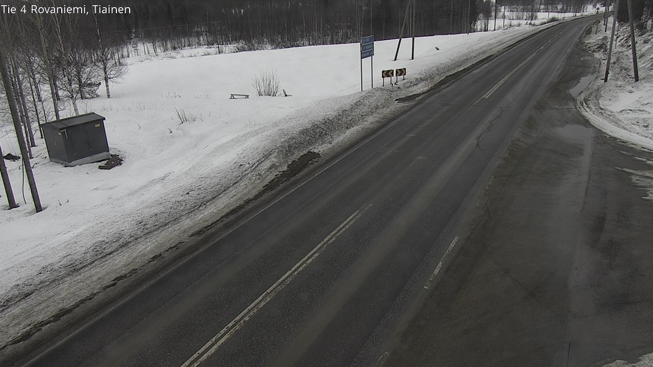Kelikamerat Kuva Tie 4 Rovaniemi, Tiainen, Rovaniemi, Lappi
