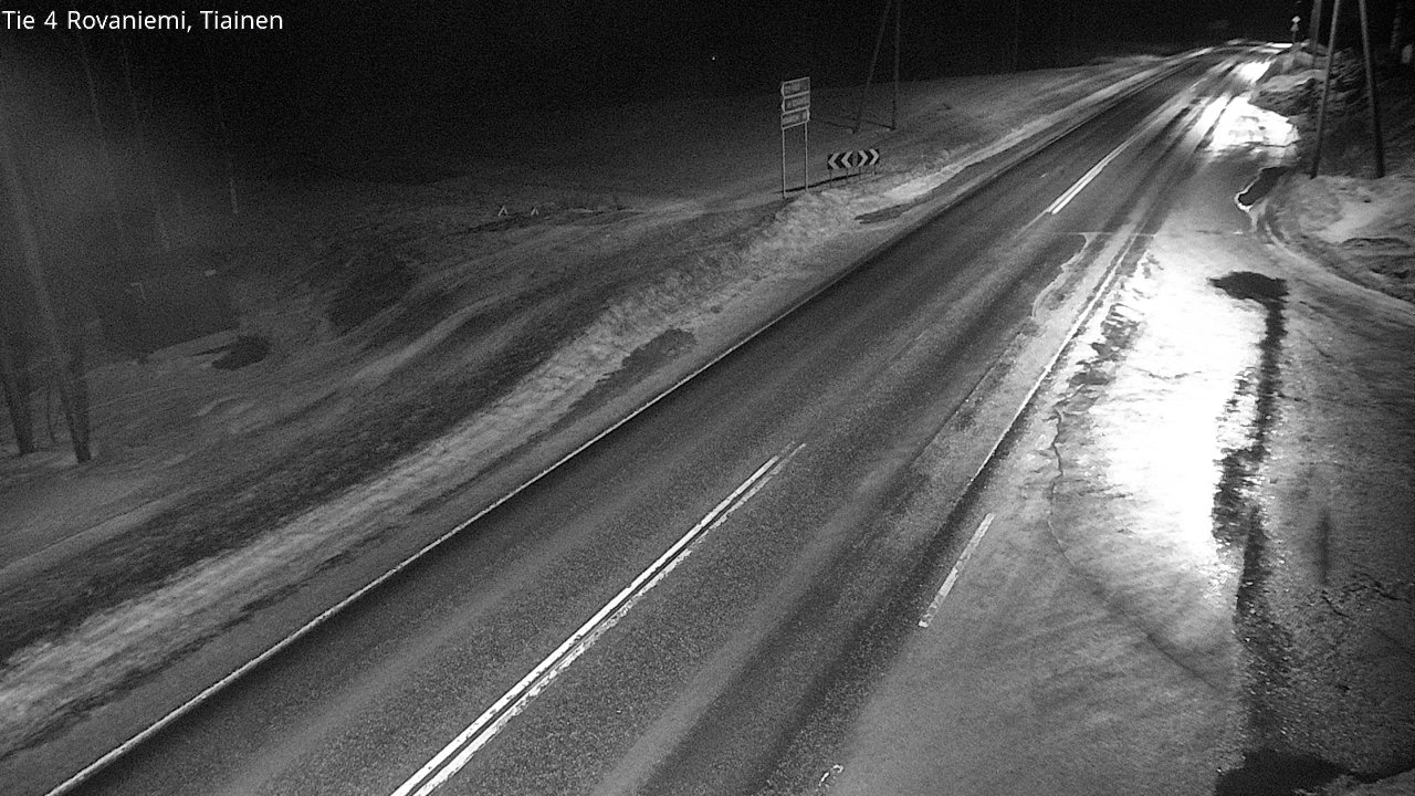 Kelikamerat Kuva Tie 4 Rovaniemi, Tiainen, Rovaniemi, Lappi