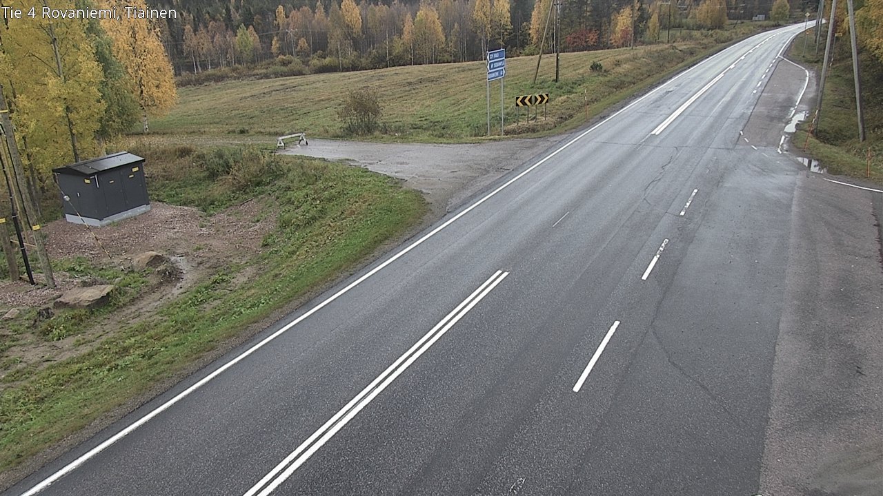 Kelikamerat Kuva Tie 4 Rovaniemi, Tiainen, Rovaniemi, Lappi