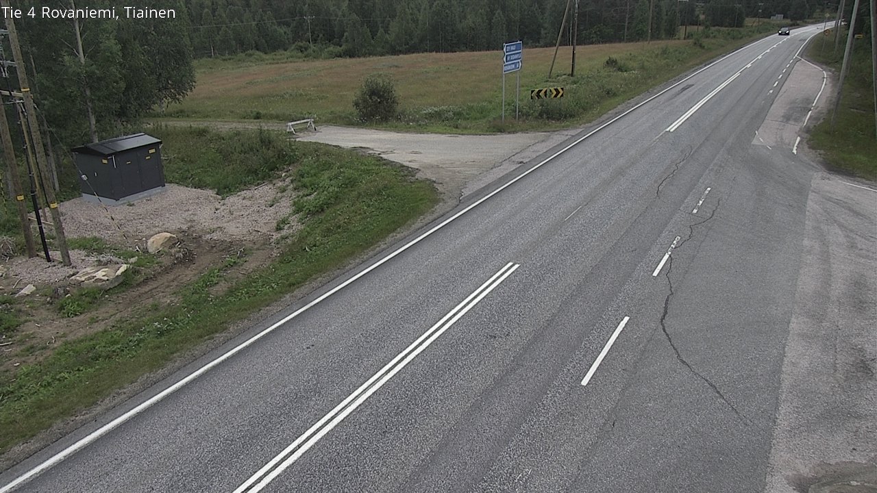 Kelikamerat Kuva Tie 4 Rovaniemi, Tiainen, Rovaniemi, Lappi