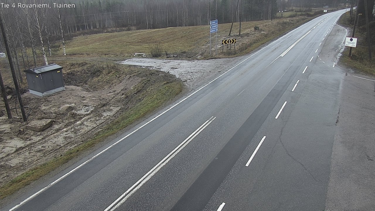 Kelikamerat Kuva Tie 4 Rovaniemi, Tiainen, Rovaniemi, Lappi