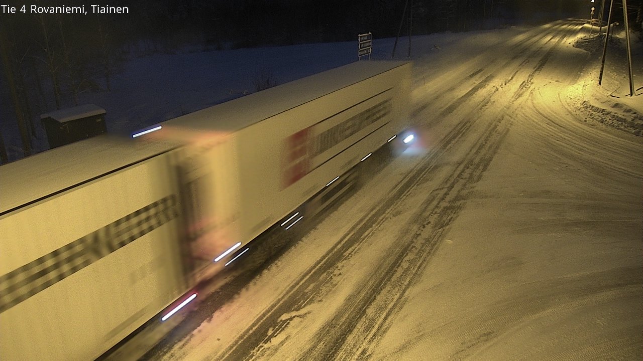 Kelikamerat Kuva Tie 4 Rovaniemi, Tiainen, Rovaniemi, Lappi