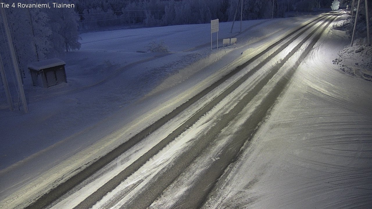 Kelikamerat Kuva Tie 4 Rovaniemi, Tiainen, Rovaniemi, Lappi