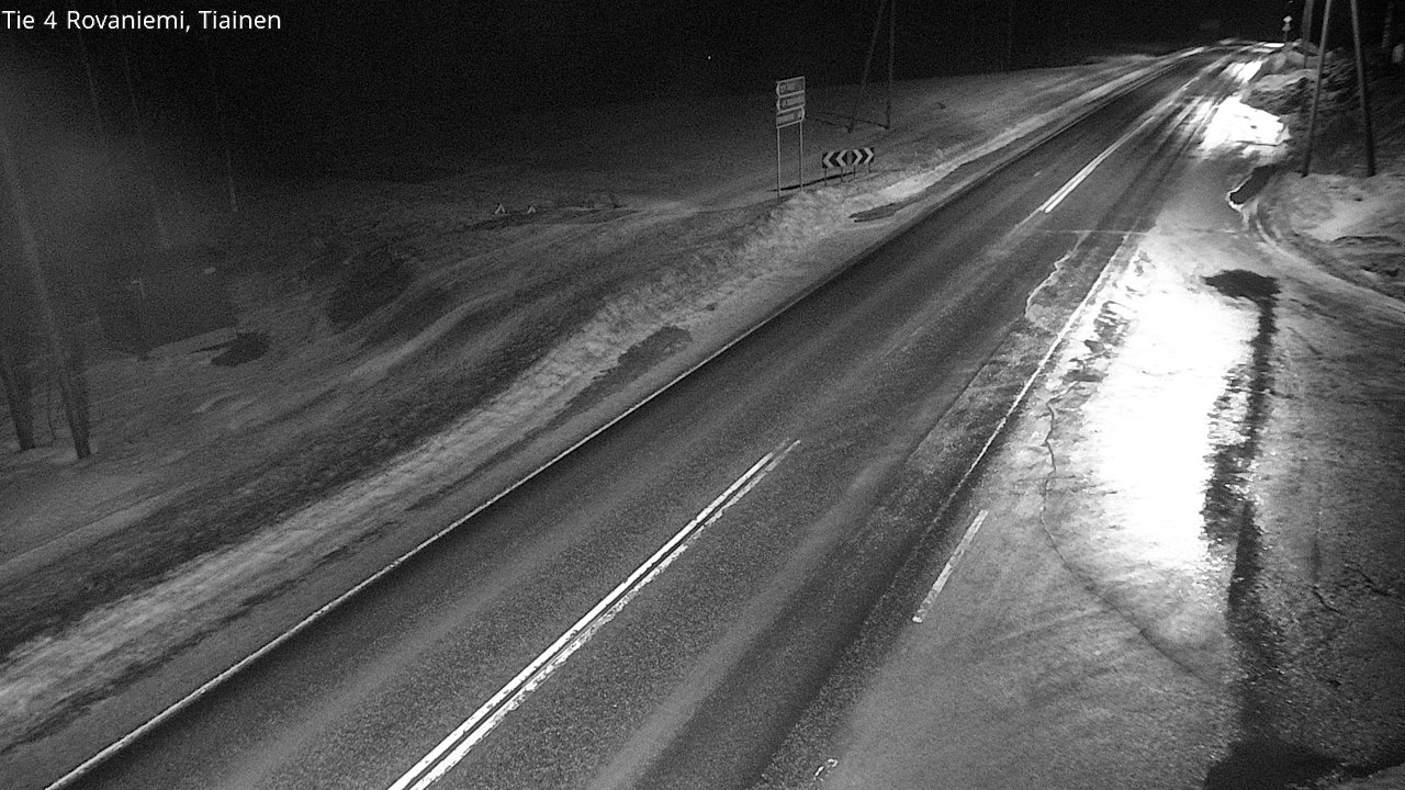 Kelikamerat Kuva Tie 4 Rovaniemi, Tiainen, Rovaniemi, Lappi