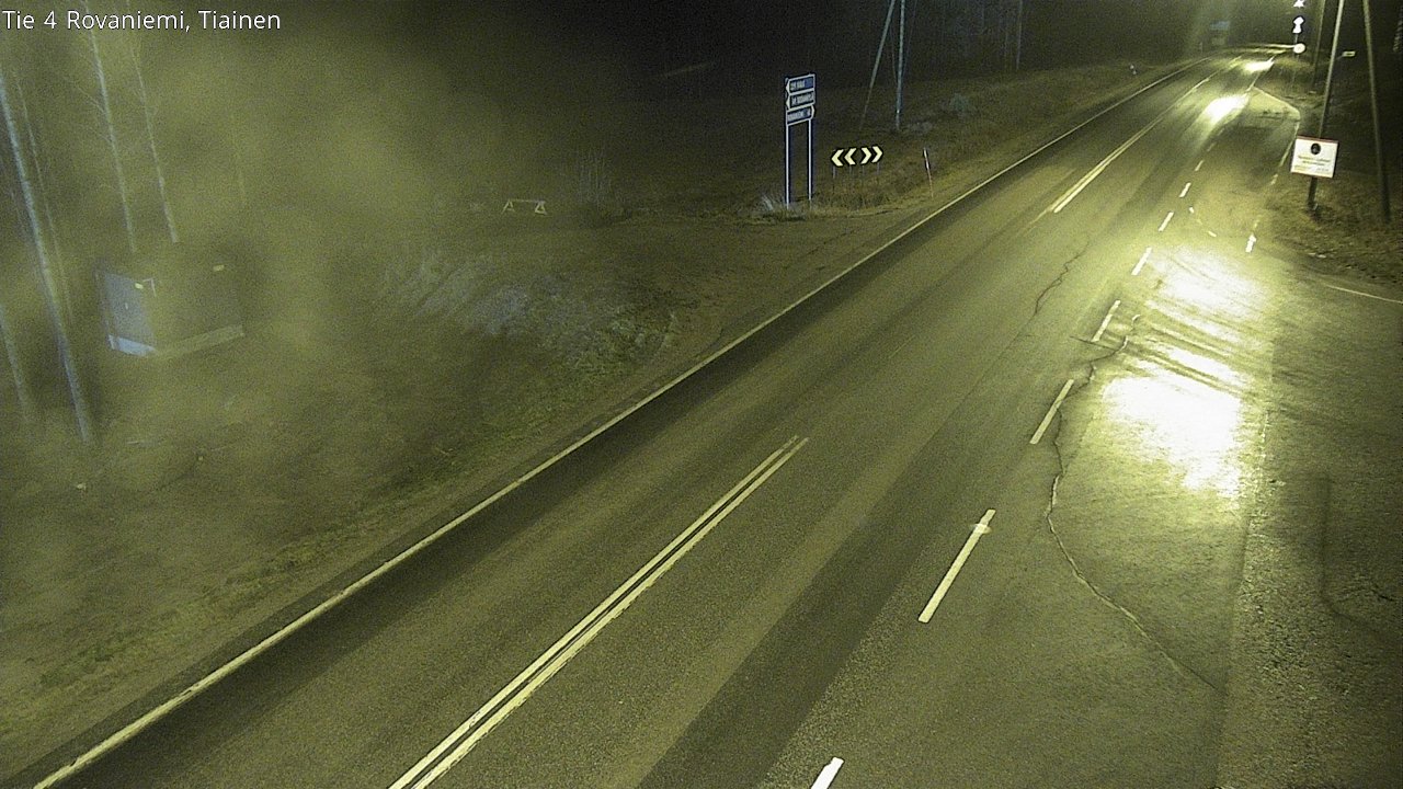 Kelikamerat Kuva Tie 4 Rovaniemi, Tiainen, Rovaniemi, Lappi